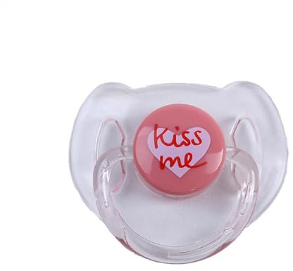 Misaakoeq Magnetischer Puppenschnuller, Magnetischer Schnuller Für Puppen, Magnetischer Schnuller Für Reborn-Puppen, Zubehör Für Reborn-Puppen, Puppen-Simulationsschnuller, Magnetisches Beißspielzeug