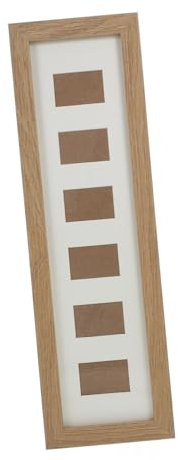 Generisch Holzbox, Bilderrahmen Mit Durchsichtigem Fenster, Fotovitrinen, 6 Fächer, Holz-bilderrahmen, Münz-trockenblumen-sammelbox Für Heim- Und Bürodekoration