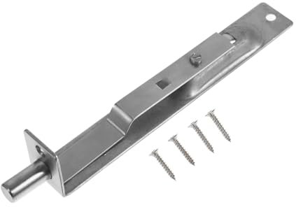 Housoutil Türriegel Aus Edelstahl Für Innentüren Schiebetürsicherheit Bündiger Riegel Türverschluss Doppeltürriegel Einfach Zu Montieren Langlebig Rostfrei