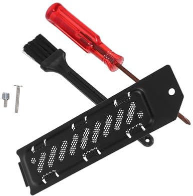 Tofficu Game Console Ssd Protector Cover for Solid State Disk Game Console Ssd Lid and Cleaning Brush Compatible