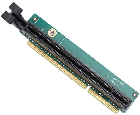 PUSOKEI PCI E 16X Riser Karte, Grafikkarten Adapter Ersatz für P340 P350 M90Q P620 P1000, Tiny 6 Adapter Karte für Tiny6 Serie 30DE 30DF 30DG 30DR 30DS (Mit Rückenplatte)