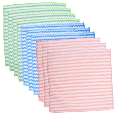 WEKAMOS 10 Stück Teiliges Meerschweinchen Decken aus Atmungsaktivem Saugfähigem Fleece für Kleine Haustiere Waschbare Käfigeinlagen Kuschelige Hasen Kleintierbettwäsche