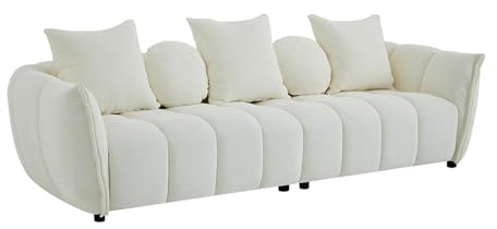 Vente-unique - Sofa ohne Schlafmöglichkeit 4 Gonolon - Polyester - beige