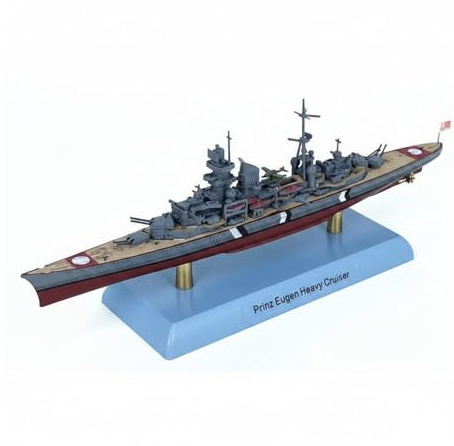 ＡＷＨＡＯ Crucero Pesado Germánico German Heavy Cruiser Colores Separados Maqueta l German Heavy Cruiser Tallado Molo Naval Pintado