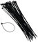 Cable Ties,300mm x 4.5mm,100 Pack,Black,Self Locking Zip Ties