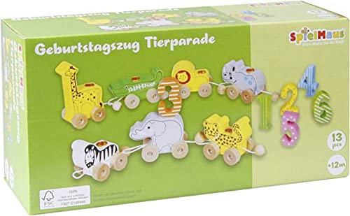 Vedes SMH Geburtstagszug Tierparade,13tlg