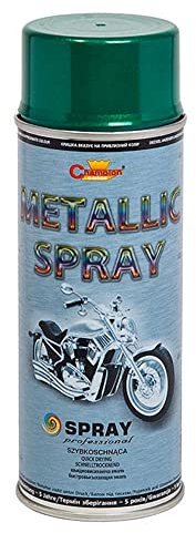 Green Metallic Glitter Metalized Spray Paint 400 mL for Motorcycle Scooter Bike