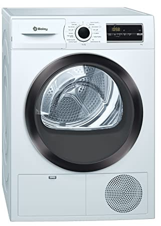 Balay 3SB580B Secadora con bomba de calor, 8 kg, A++, 625 W, blanco