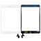 Touch screen Digitizer per Pad Mini 1/2 A1432 A1454 A1455 A1489 A1490 ricambio schermo con chip IC pulsante Home, supporto fotocamera (bianco)