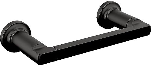 Delta Tetra 78955-BL Support de Papier Toilette avec Bras pivotant Noir Mat