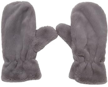 Urban Classics Unisex Handschuhe Teddy Mitten heathergrey S/M