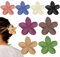 Pinzas para el Pelo con Flores Mate, pinzas para el pelo para mujer, para cabello grueso, antideslizantes, accesorios para el peinado para mujeres, niñas (D)