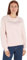 Tommy Hilfiger Donna Felpa Senza Cappuccio, Rosa (Delicate Pink), 3XL