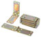 Aqbau® 10er Set Kistenband Scharnier 35 x 150mm aus feuerverzinkt, Schwerlastscharnier, Tischbänder, Gerollte scharniere klappbar, Möbelscharniere, Kistenscharnier, Robuste Türscharnier