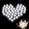 100 Stück LED Ballons Lichter,Runde Led Ballons Lichter,Mini Led Ballonlichter Bunte Runde,blinkende Party lichter für Papierlaterne Hochzeit Weihnachtsfest Dekoration
