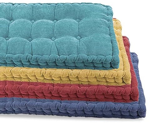 GGoty Coussin de Banquette 2/3 Places pour intérieur, 100cm/120cm Coussin de Banquette en Coton Matelas de Sol pour Maison/Jardin/Patio/balançoire (60x30cm,Rose)
