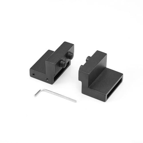 Lioaeust Tope de puerta de granero, 2 unidades, limitador de tope de puerta, guía de suelo, puerta corredera, accesorios para el hogar, oficina, hotel