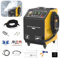 QPKING Macchina per sabbiatura con Ghiaccio Secco HTS705 Detergente DE-Carbon con Ghiaccio Secco con 4 ugelli per sabbiatura con Ghiaccio per Olio Motore, ruggine, valvola di aspirazione 110 V/220 V