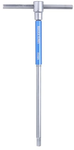sourcing map Sliding T-Handle Hex Key Wrench Set 8mm Metric 3-Way Free Sliding Handle Sleeves for Home Repair