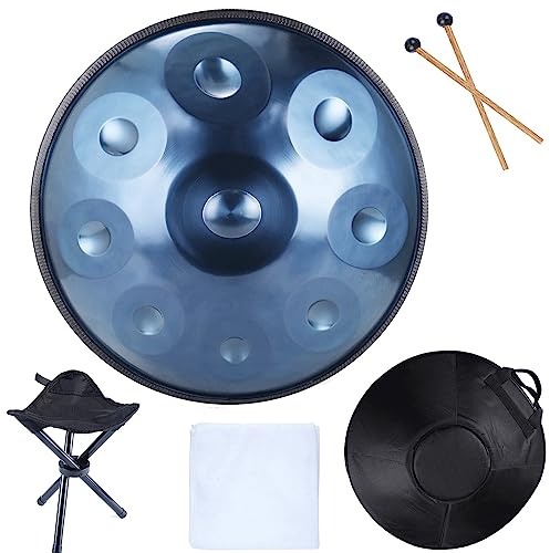 Handpan Planet Handpan 9 Note in D Kurd (in Gold) (440 Hz) (Generation 4)