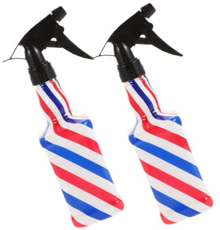 AUTSUPPL 2pcs Fine Mist Hair Spray Bottle Vintage Water Spray Bottle for Barber Hair Styling Plant Watering Cleaning