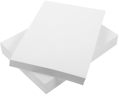SEWACC A5 Thick White Printer Paper Sheets 70gsm 500 Sheets Pack Multi-Function Printing and Copying Paper for Office, School, and DIY Craft Use