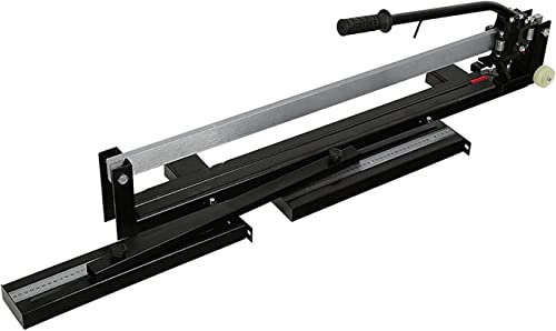 Manual Tile Cutter, 1200mm Precision Ceramic Cutter with Double Rails and Brackets for Accurate Cutting Tools