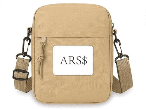 Währungssymbol Argentinischer Peso Crossbody Tasche Handy Geldbörsen Handtasche Schulter Mini Tasche