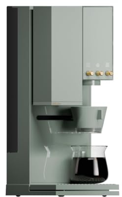 xBloom Studio – Macchina Caffè Premium 3 in 1 con Macinatore, Bilancia Integrata e 3 Livelli di Automazione – Macchina Caffè Automatica a Goccia Sage Green x Gold 220-240V