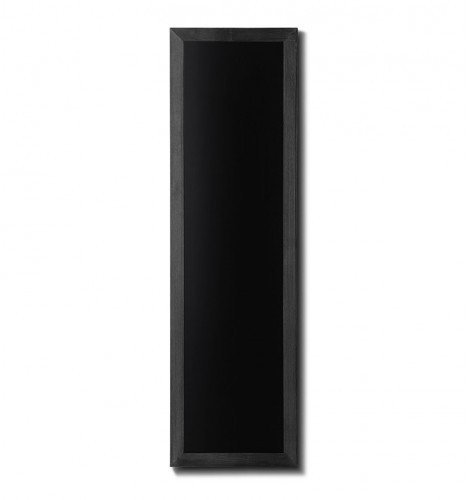 net-xpress Gastrotafel Holz schwarz, 40x120, Tafel für Gastro Gastronomie Restaurant Bistro Cafe, Holz flach
