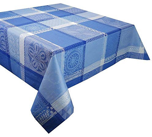 Garnier Thiebaut 26676 Tausend Wax Tischdecke Baumwolle Ozean 89 x 89 cm