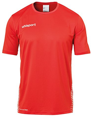Uhlsport Herren Herren T-Shirt Score Training T-Shirt, rot/weiß, M, 100214704