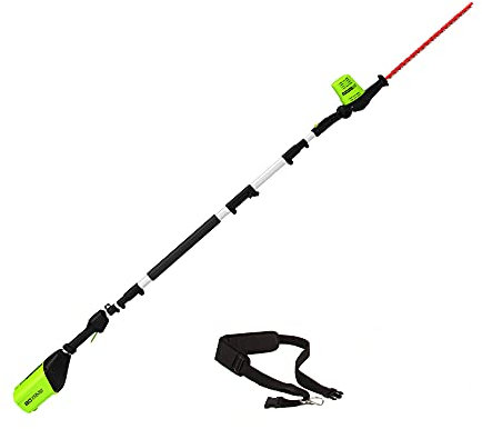 Greenworks Pro 80V 20 Cordless Pole Hedge Trimmer, Tool Only