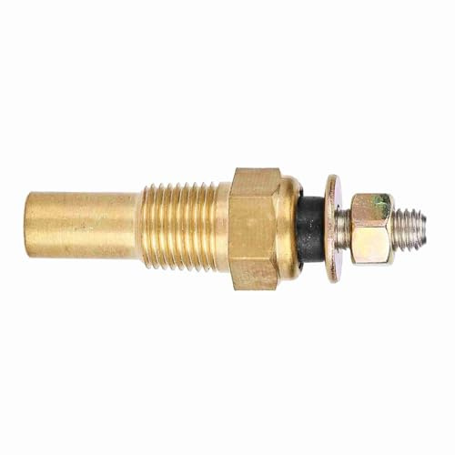 Suuonee Electrical Temperature Sender and8 NPT Oil Temp Sensor Fit for Cars Trucks 0 300F Direct Replacement Gauge Sending Unit