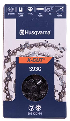 Husqvarna Chaînes S93G-56, Orange/Gris