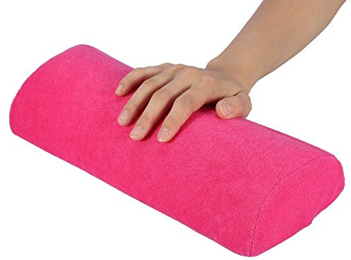 Coussin repose-mains pour manucure professionnelle, éponge douce, rose, 10 couleurs disponibles