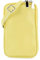modamoda de T197 Damen Leder Handytasche 6,7 Zoll Umhängetasche handmade in Italy, Farbe:Pastellgelb