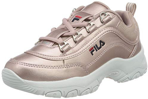 FILA Strada F kids Sneaker Unisex - Bambini, Rosa (Sepia Rose), 30 EU
