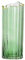 PEPAXON Tall Glass Vase for Flower Vase Heavy Large Cylinder Vase Home Decoration Green12x30cm