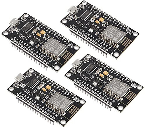 AITRIP 4pcs Electronic Wireless Module für NodeMcu v3 Lua mit CH340 Chip ESP8266 ESP-12FWiFi Internet of Things Entwicklungsboard, kompatibel mit Arduino IDE/MicroPython