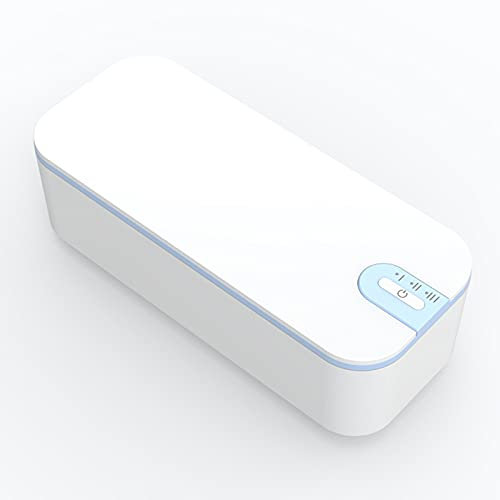 NWB Pulitore ad Ultrasuoni 42000 Hz,Lavatrice ad Ultrasuoni Professionale con 3 modalità di Tempo,Ultrasuoni Lavatrice per Protesi Dentarie/Collana/Orologi/Stoviglie/Monete