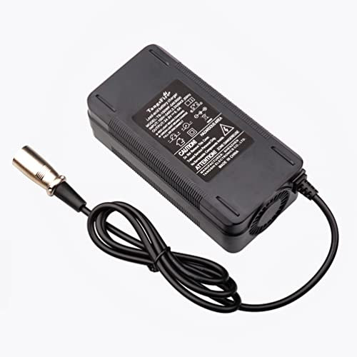 TangsFire 24V Chargeur de Batterie au Plomb Acide pour Recharge Trottinette Scooter vélo électrique Fauteuil Roulant voiturette de Golf
