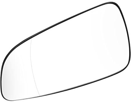 Cristal de Espejo Retrovisor Izquierdo Lateral ABS - Buena Reflectividad, Reemplazo para Astra H 2004-2009