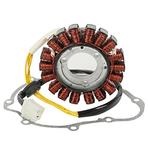 HIRIMS Lichtmaschine Ersatzteil Motorrad-Statorspule Mit Dichtung Für Su&zuki GSXR 600 GSX-R 750 2006-2015 K6 K9 Magneto Generator Ersetzen 31401-01H10 31401-01H00