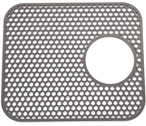Hayaww Alfombrilla Protectora Para Fregadero De Cocina,Alfombrilla Para Fregadero De Silicona Antideslizante Alfombrilla Escurreplatos,34x29cm,Para Cocina De Fregadero De Porcelana De Acero Inoxidable