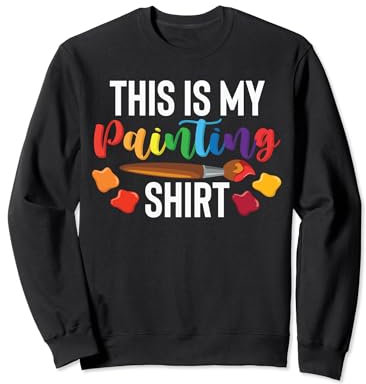 Artist Supplies Pinceaux de peinture acrylique à l'huile Sweatshirt