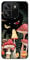 KARTXITAI Case compatible with Blackview Oscal Flat 1C/Wave 6C,Shockproof Slim Thin Silicone Protective Anti-Fingerprint Anti-Scratch Anti-Fall phone cover - Mushroom, butterfly, moon