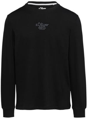 s.Oliver Langarmshirt mit Logo Stitching