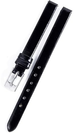 ARTFULHUES 8 mm Echtleder-Uhrenarmband mit Dornschließe, Uhren-Zubehör, dünnes Uhrenarmband für Damen Uhrenarmbänder