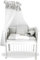 Babyhafen Beistellbett Baby 3-in-1 Höhenverstellbar, 40x90 cm – Grau – Mit Matratze & Knuddelbärchen Design – Als Beistell-, Stuben- & Reisebett nutzbar (Grau)